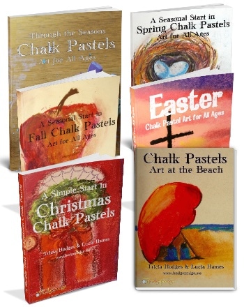 Chalk Pastel Art Through the Seasons Bundle