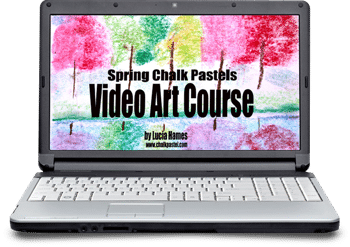 Spring Chalk Pastel Video Art Course