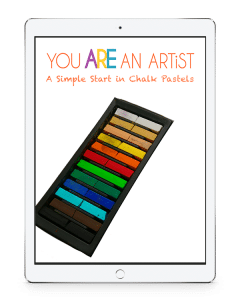 Nana's A Simple Start in Chalk Pastels Video Art Course Charter School Edition because you ARE an artist! Beautiful artwork, tips on colors and chalk pastel techniques.