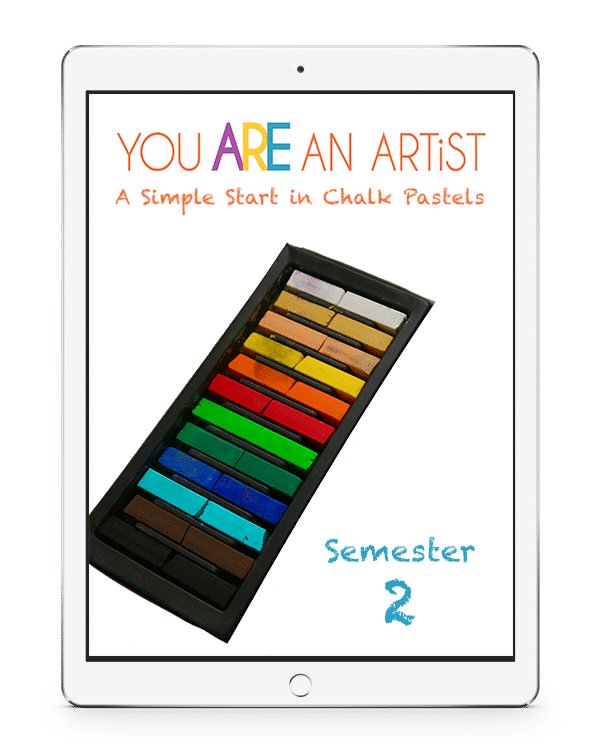 You asked for it! A Simple Start in Chalk Pastels Video Art Course is now available – with semester options! Because you ARE an artist.