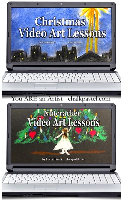Christmas Extravaganza Video Art Lessons