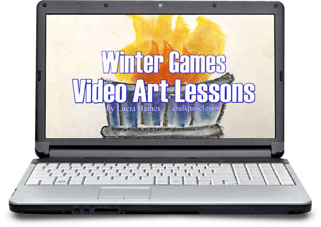 Winter Games Video Art Lessons