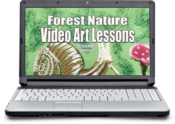 Forest Nature Video Art Lessons