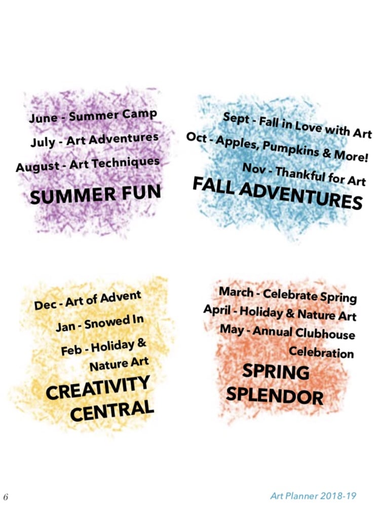 You ARE an Artist Clubhouse Memebership 2018-19