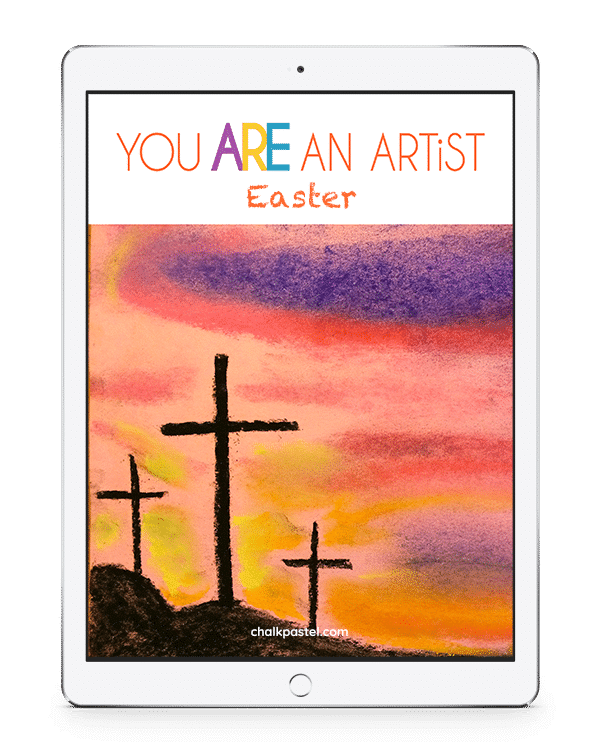 Celebrate Easter with art! Teach the joy of art to all grades and ages using this Easter Chalk Pastel Video Art Course.