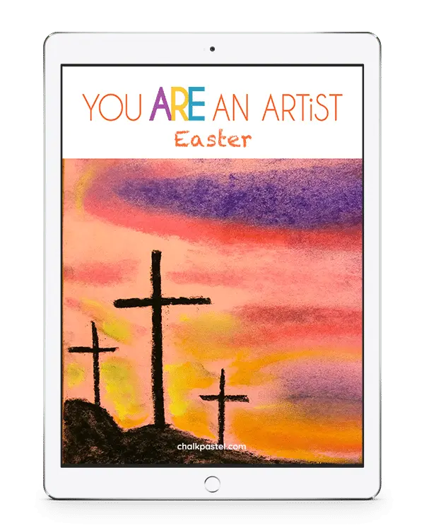 Celebrate Easter with art! Teach the joy of art to all grades and ages using this Easter Chalk Pastel Video Art Course.