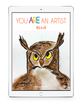 Bird Chalk Pastel Video Art Course