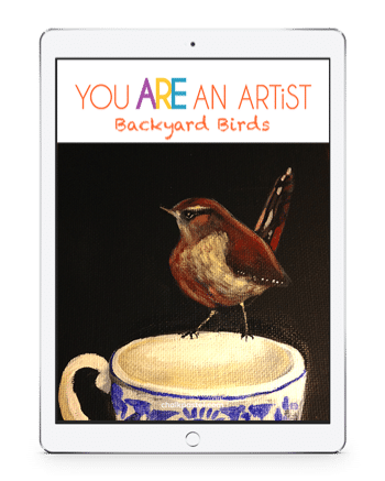 Backyard Birds Acrylic Art Lessons