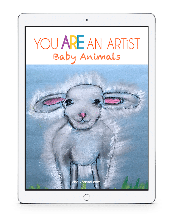 Baby Animals Chalk Pastel Video Art Lessons