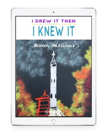 Moon Missions Video Art Course! It's almost lift off! Are you celebrating the big space anniversary? With these art lessons, artists head to the moon, plant a flag, leave some footprints and take an amazing journey.