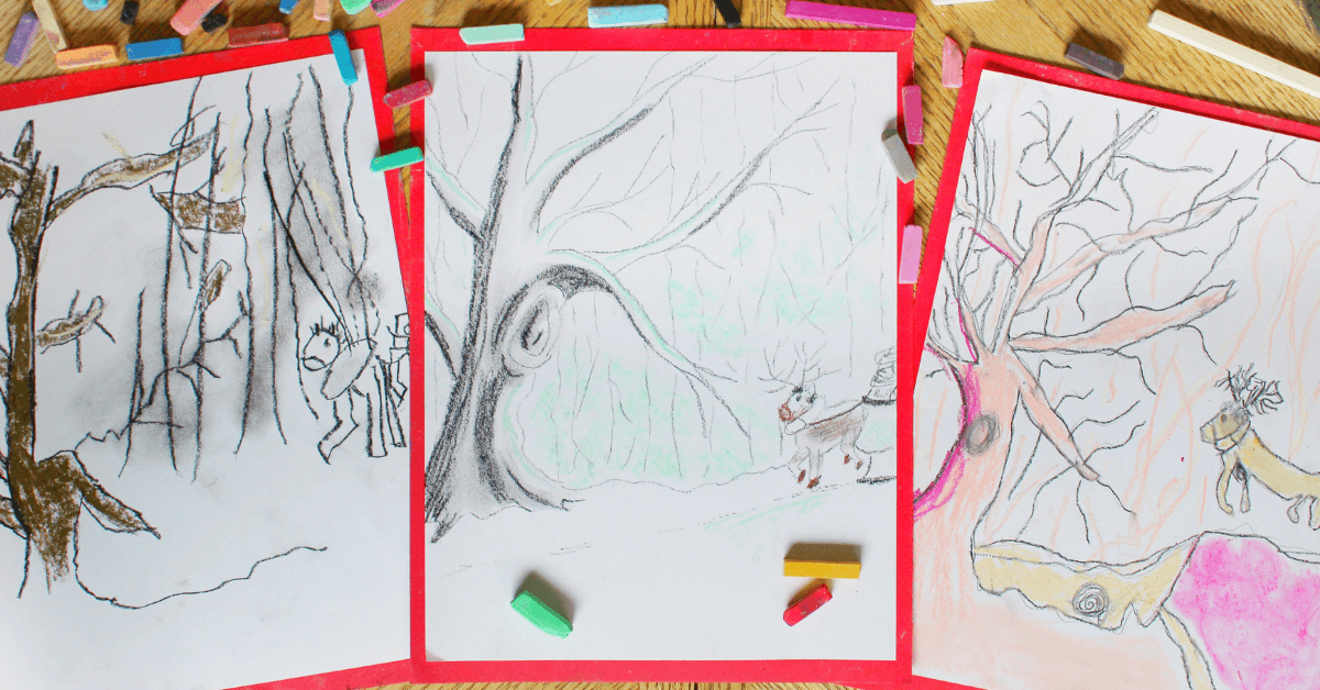 Chalk Pastels Narnia with Nana Art Adventure You ARE an ARTiST!