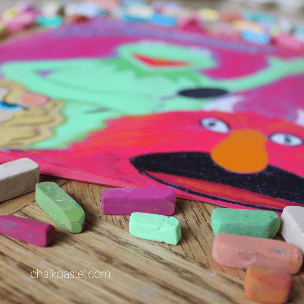 The Muppet Show with Chalk Pastels