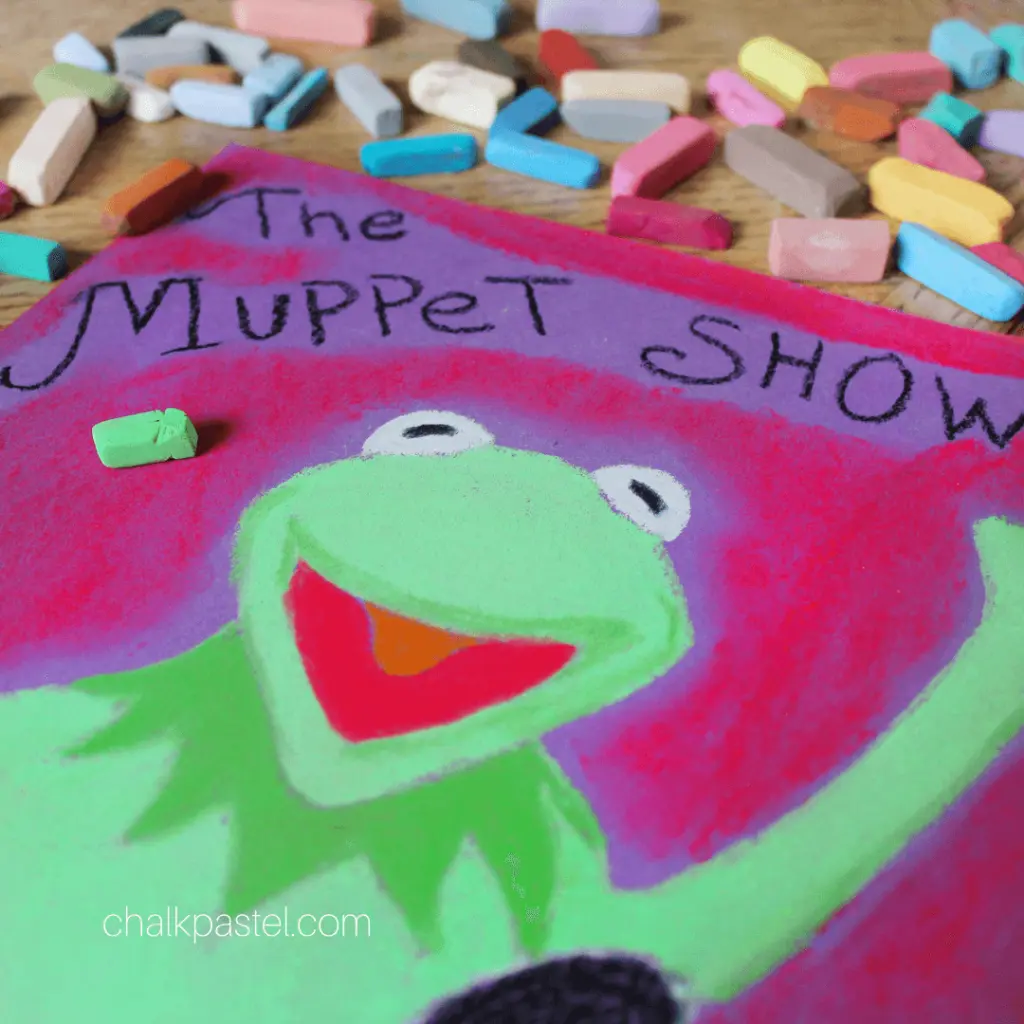 The Muppet Show with Chalk Pastels