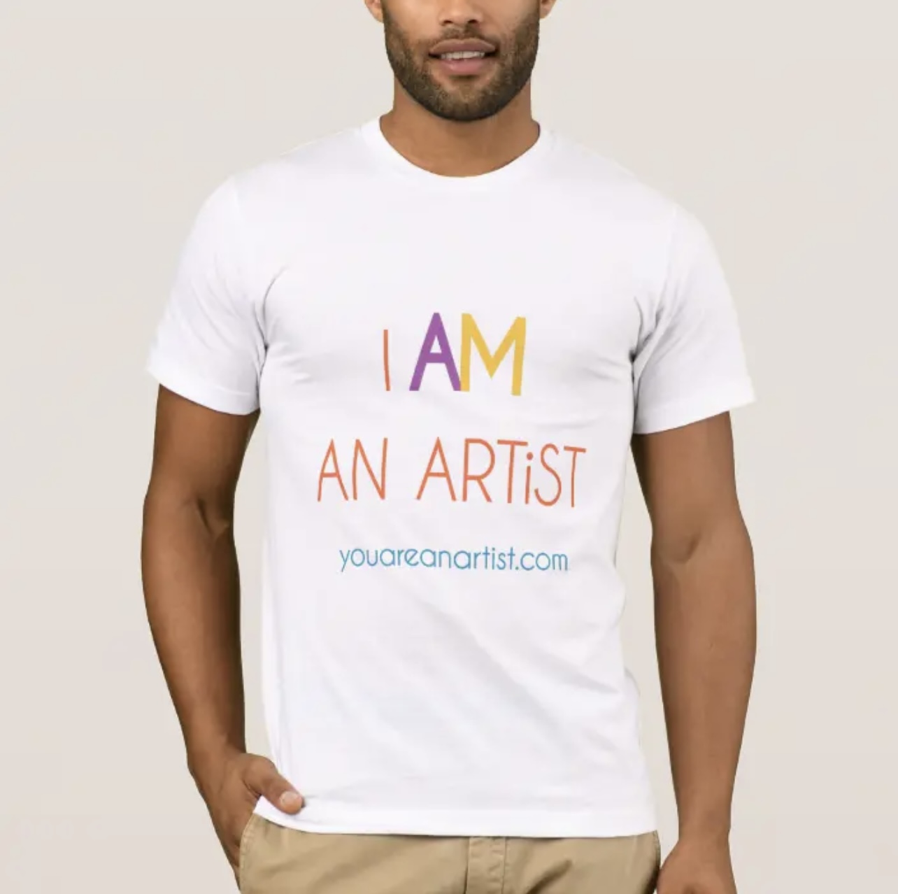 i am an artist t shirt