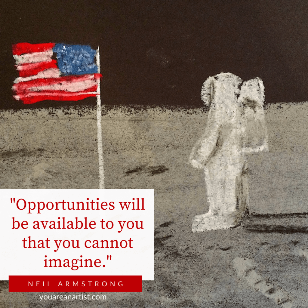 Neil Armstrong Quote for Moon Landing Day