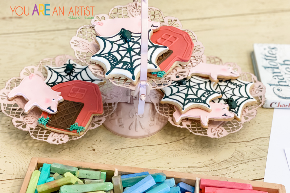 Charlotte's Web Homeschool Art Lessons