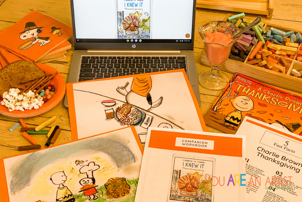 Charlie Brown Thanksgiving Art Activities