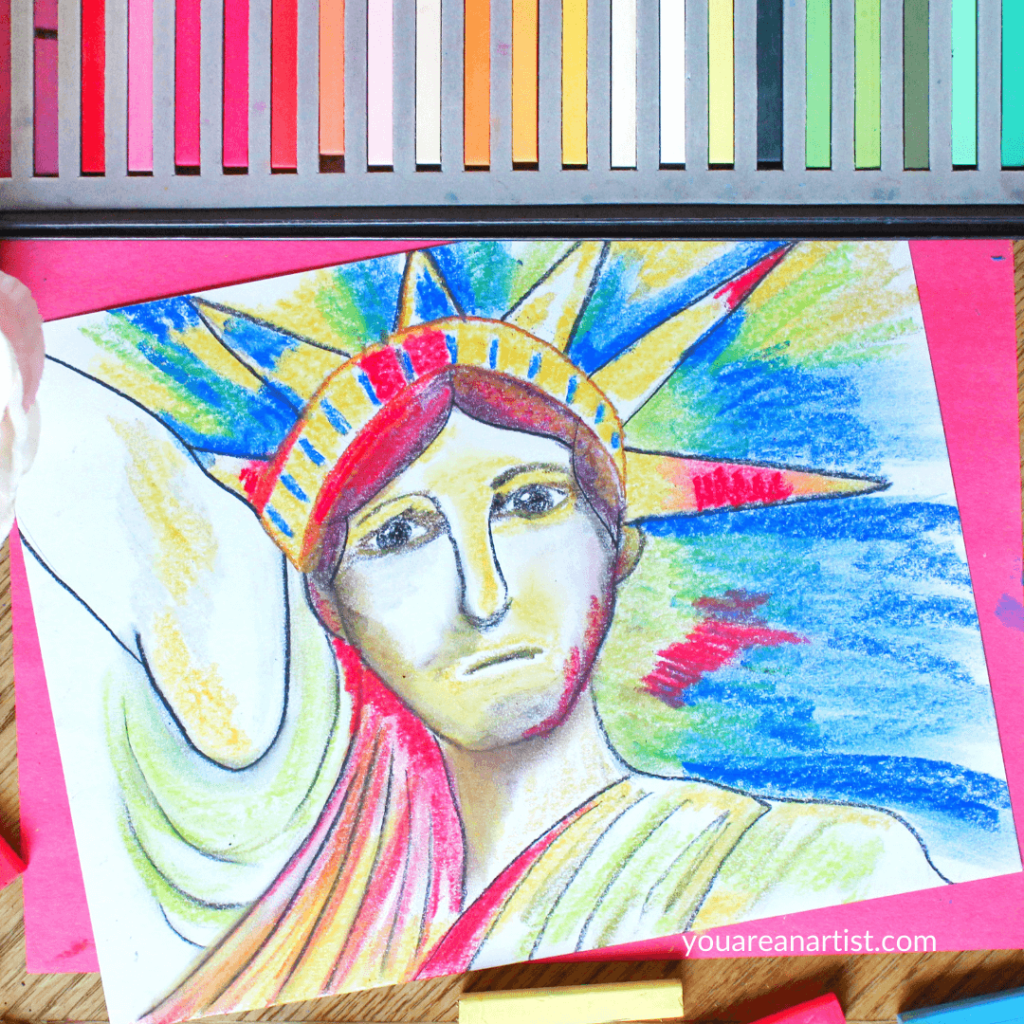A Homeschool Lesson on Artist Steve Penley's Statue of Liberty