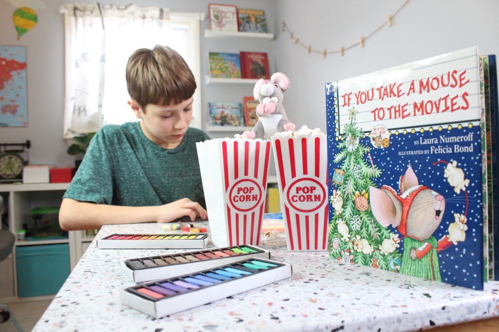 hands-on homeschool activities If You Take a Mouse to the Movies