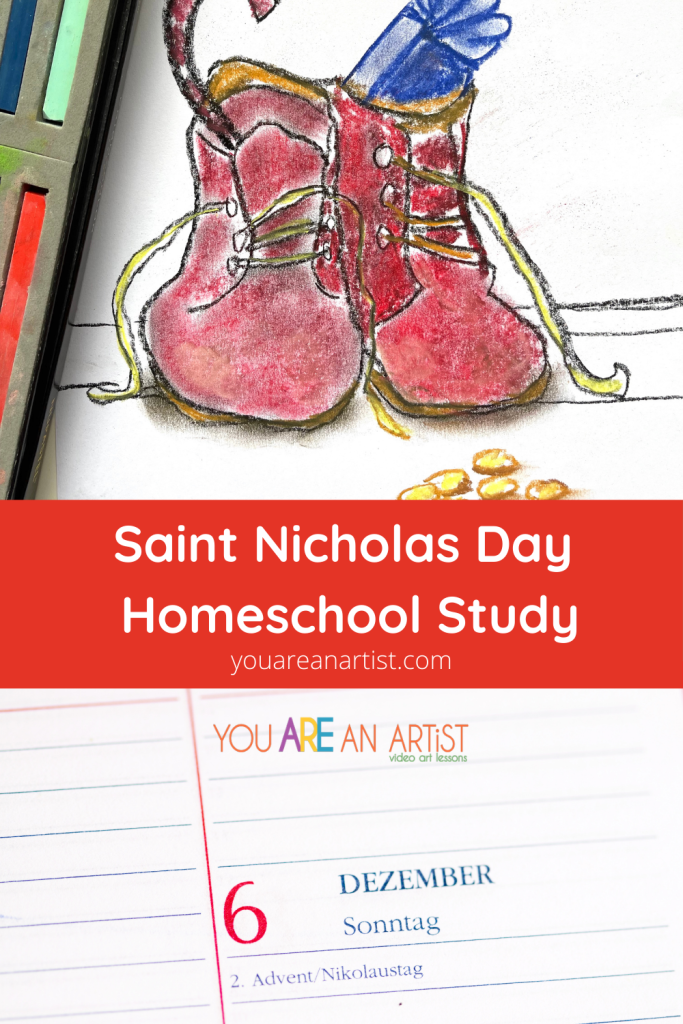A Saint Nicholas Day Study for your holiday homeschool. Most know Santa Claus but do you know the story behind the real St. Nicholas?