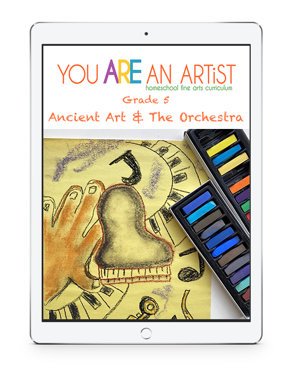 Ancient Art plus the Instruments of the Orchestra - homeschool fine arts plans