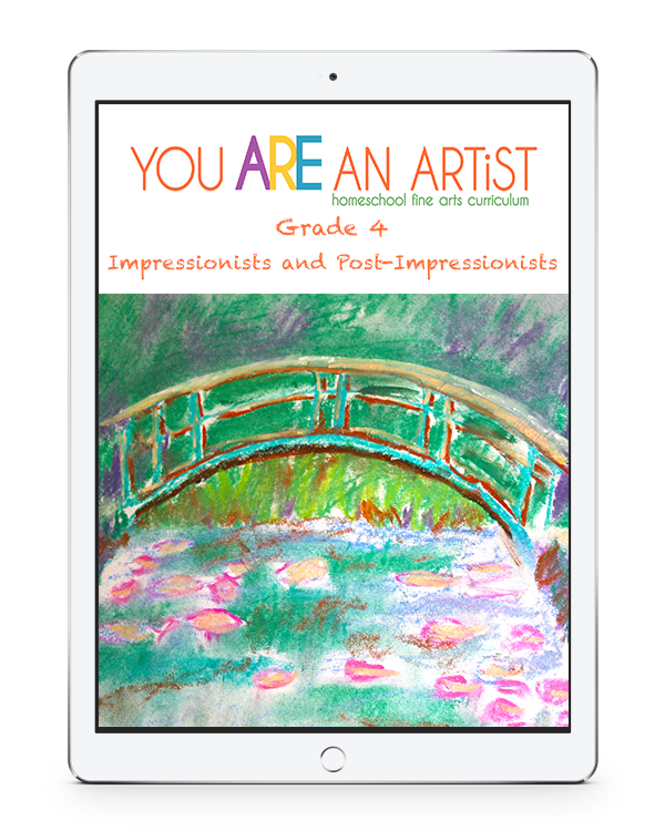 Impressionists and Post-Impressionists for homeschool