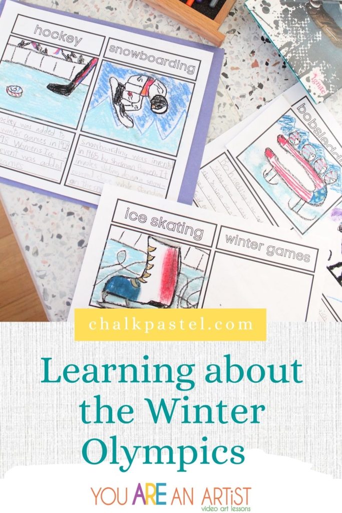 Enjoy these homeschool resources for learning about Winter Olympics! The Games are a great opportunity for all kinds of hands on art activities and fun around a favorite sport.
