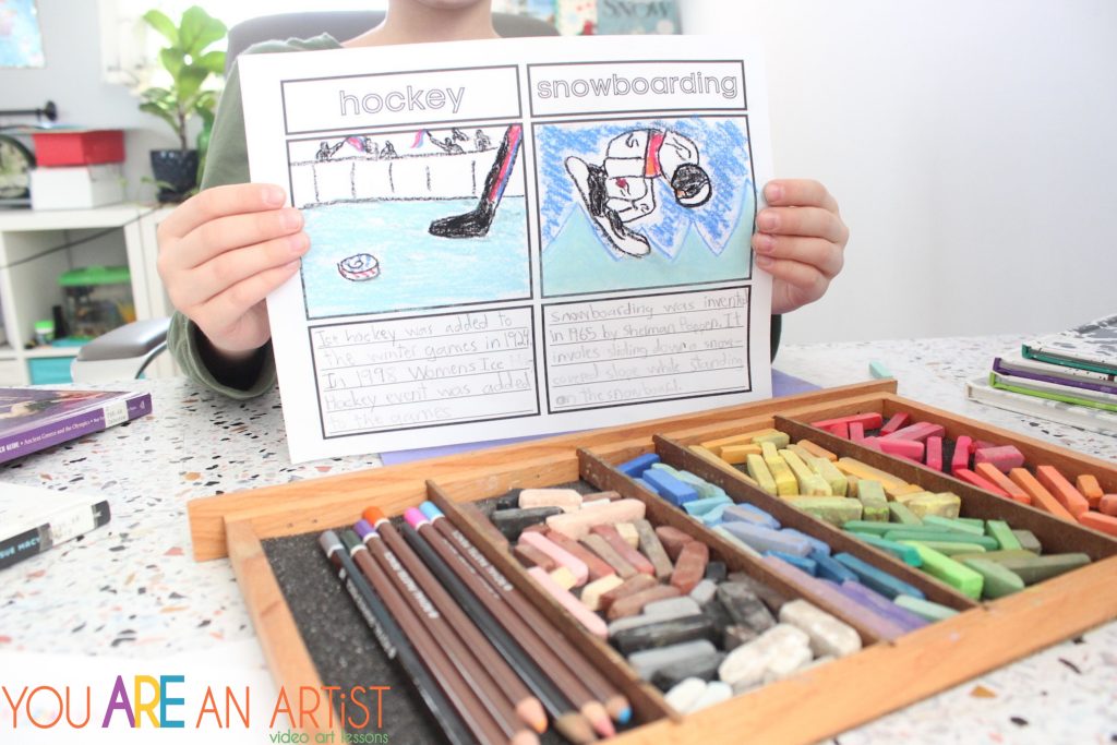 Homeschool video art lessons for your family