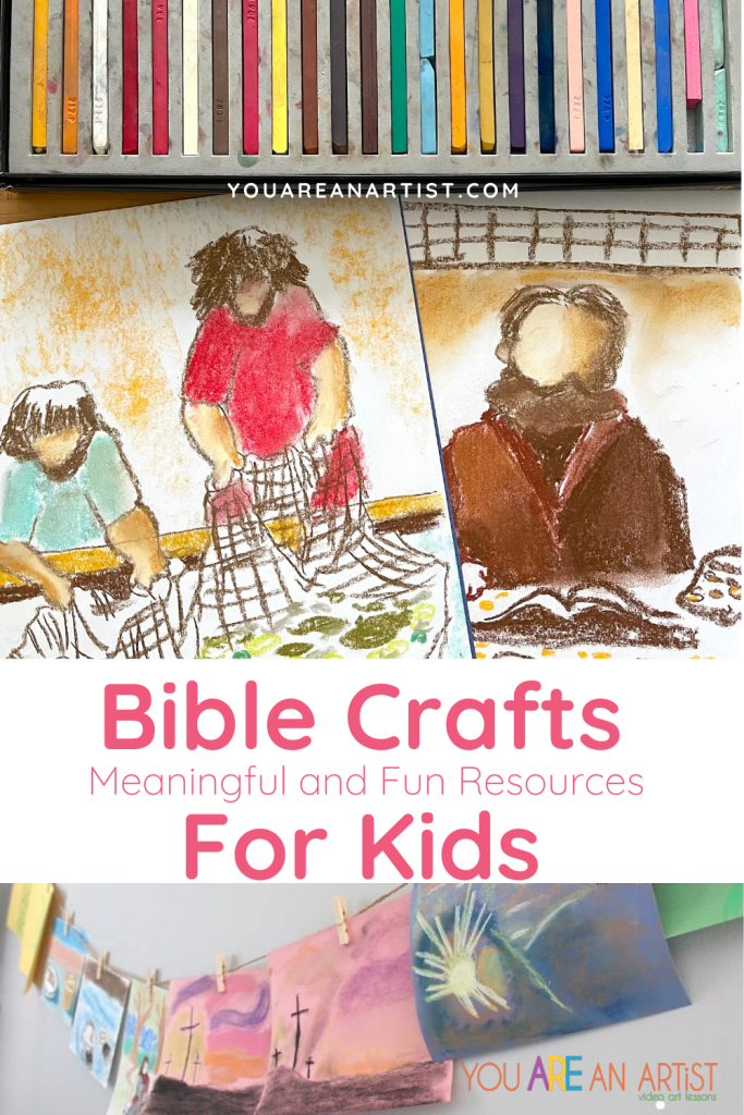 A really fun way to bring the Bible to life is with these Bible crafts for kids. You can build memories, pass on your faith and create hands on art projects that are meaningful and fun!