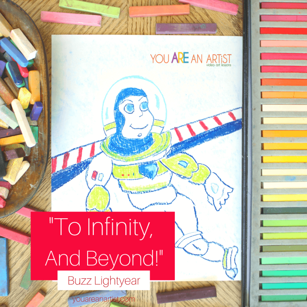 To Infinity and Beyond! Buzz Lightyear quote