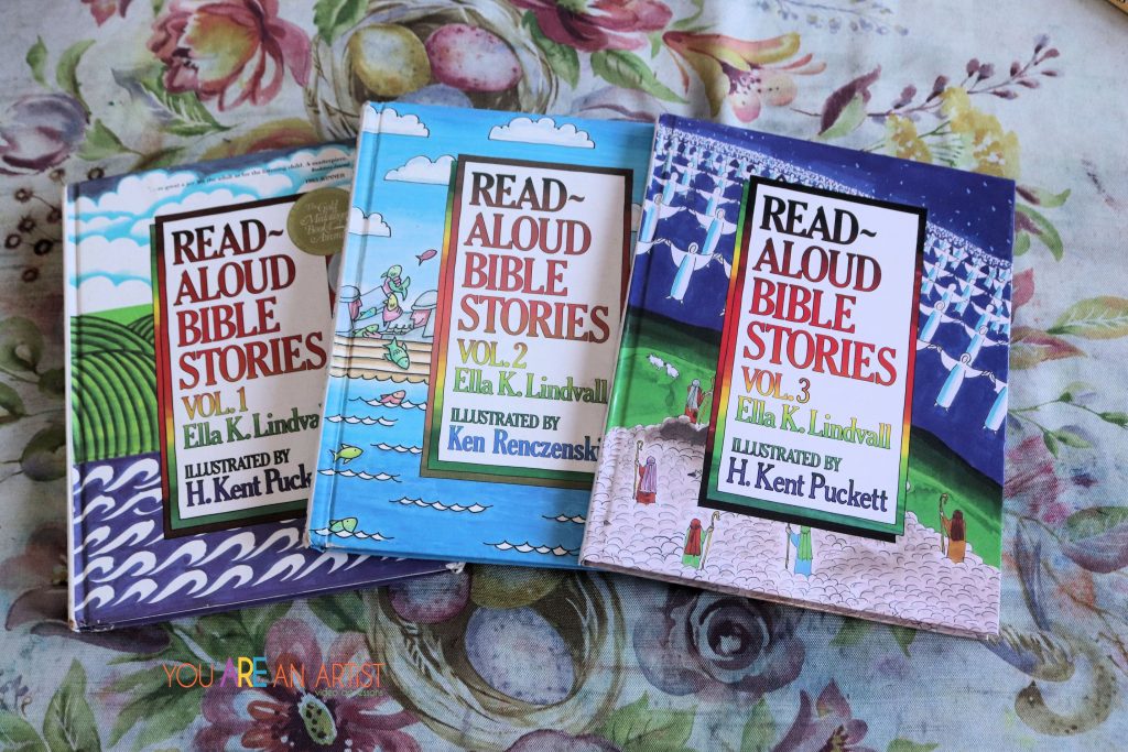 Read Aloud Bible Stories Vol. 1, 2, and 3 by Ella K. Lindvall