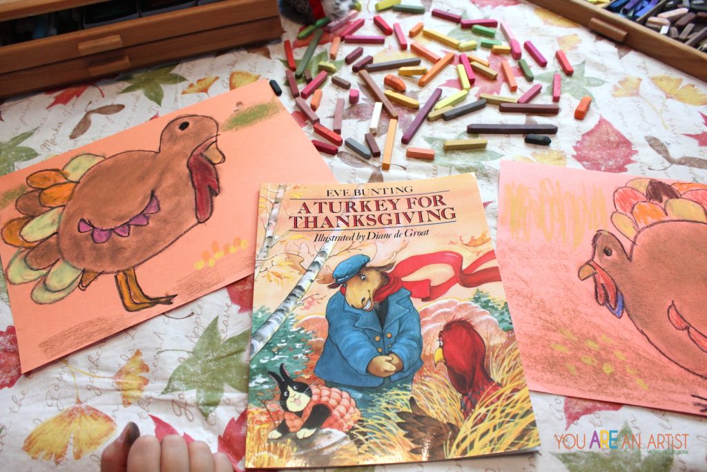 Add some fun to Thanksgiving reading with these kids activities to go along with the clever tale of A Turkey for Thanksgiving.