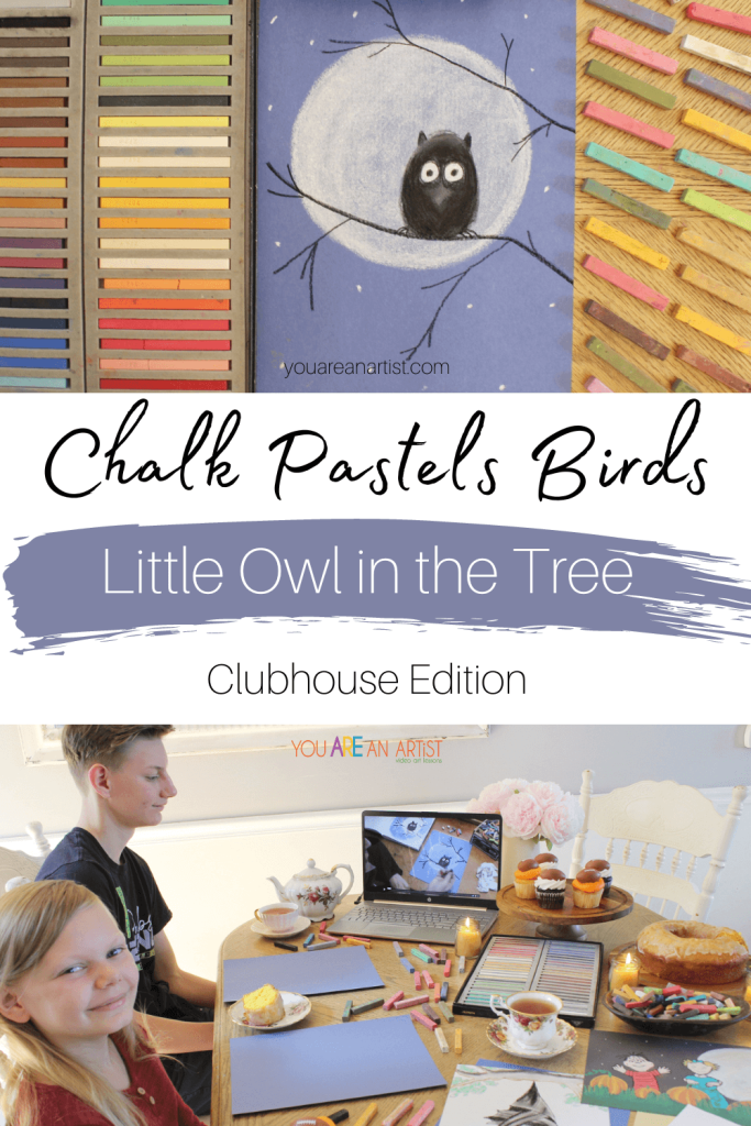 Hoo hooo hooo's ready to paint a cute little owl video art lesson? A companion to Nana's Bird Lessons in the You ARE An ARTiST Clubhouse!